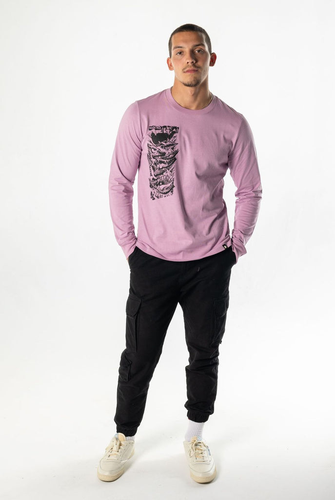 MADCATTER - Lilac Long Sleeve T-Shirt