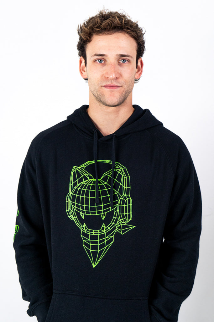 Low Poly Pullover Hoodie