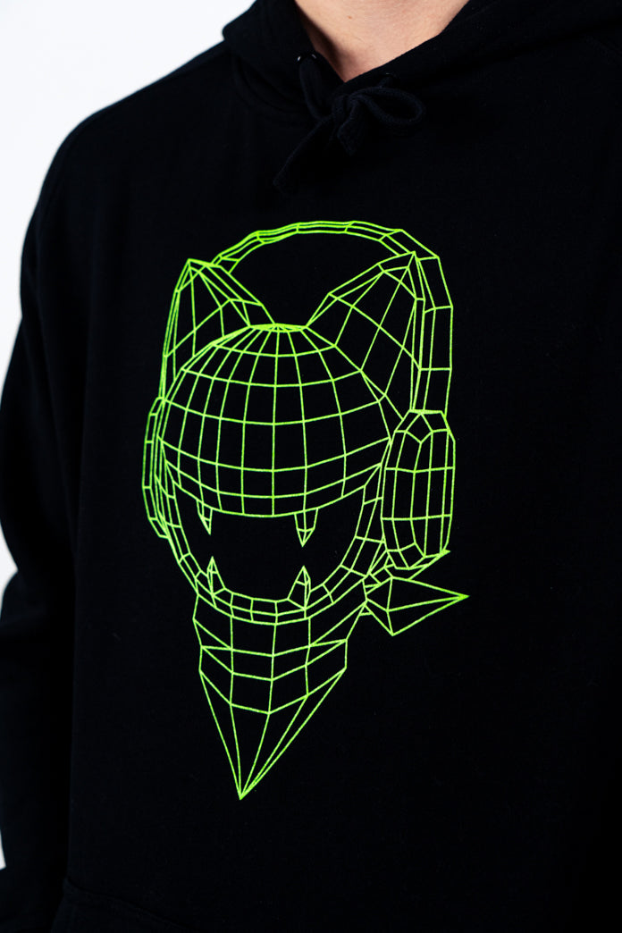 Low Poly Pullover Hoodie