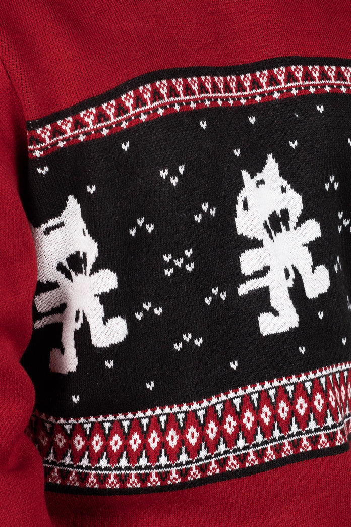 Monstercat Holiday Intarsia Sweater