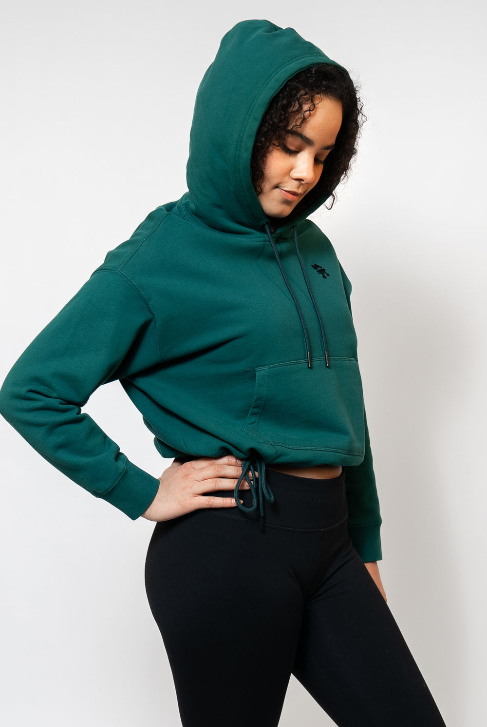 Icon Cropped Hoodie