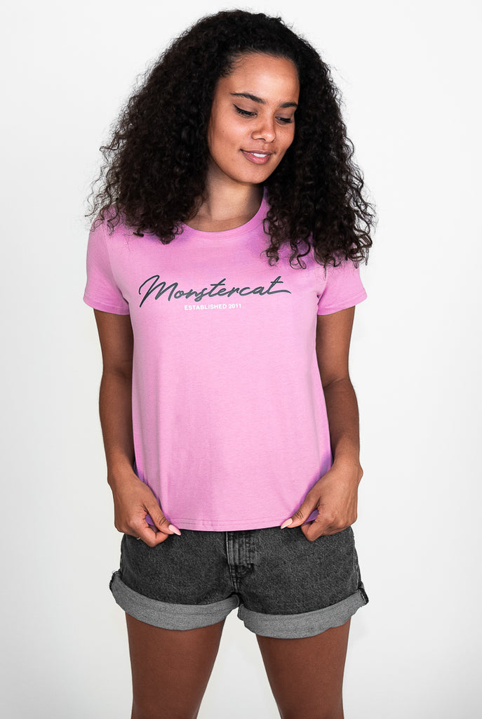 Womens Monstercat Script T-Shirt