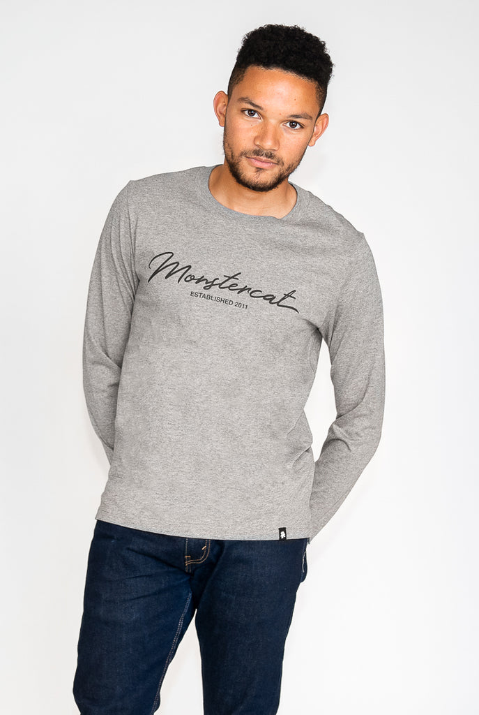 Monstercat Script Hi-Lo Longsleeve T-Shirt