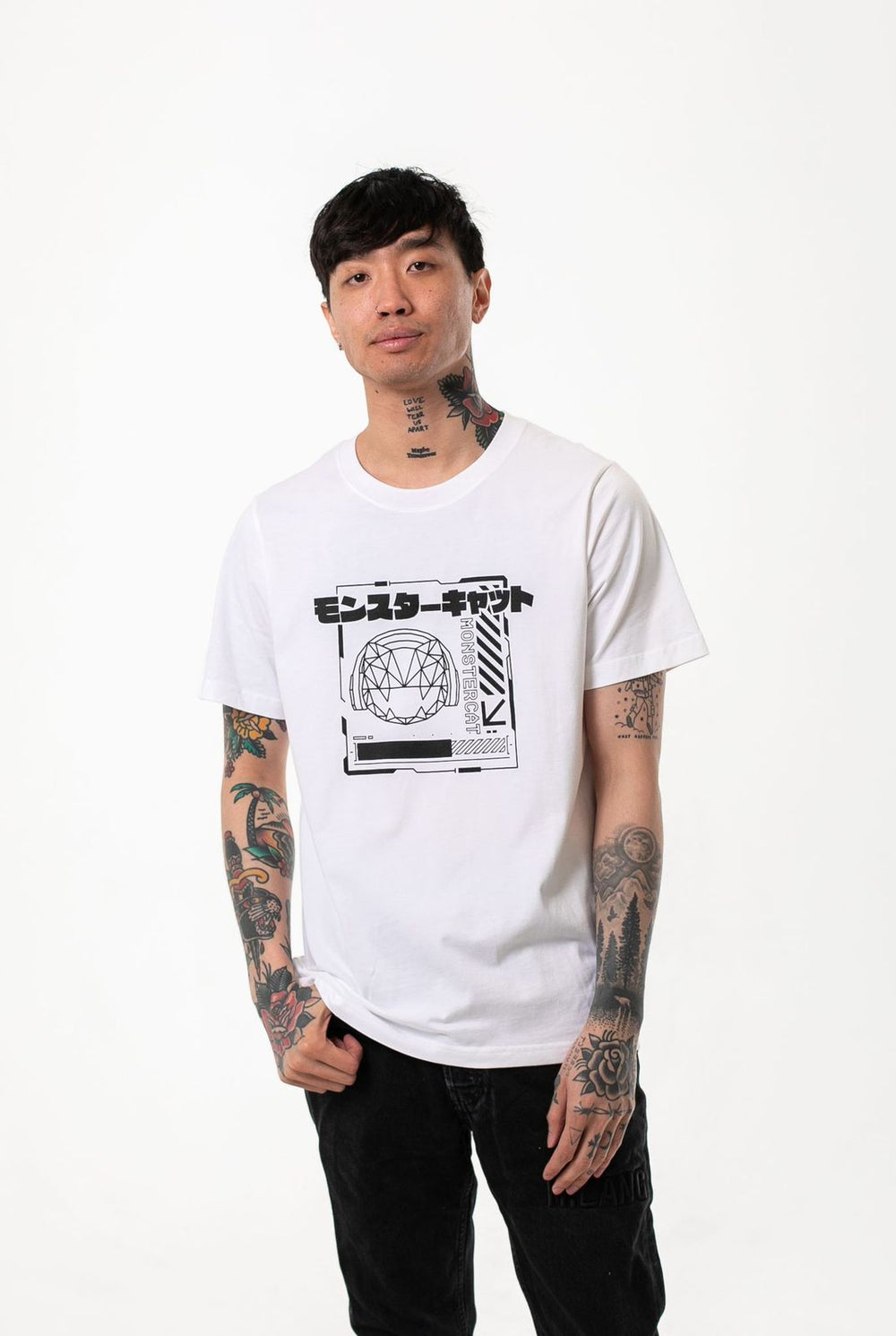 Ctrl+N - White Short Sleeve T-Shirt