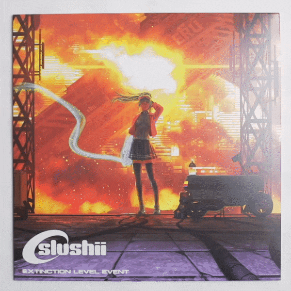 Slushii - E.L.E (Extinction Level Event) Vinyl - GLOW IN THE DARK!